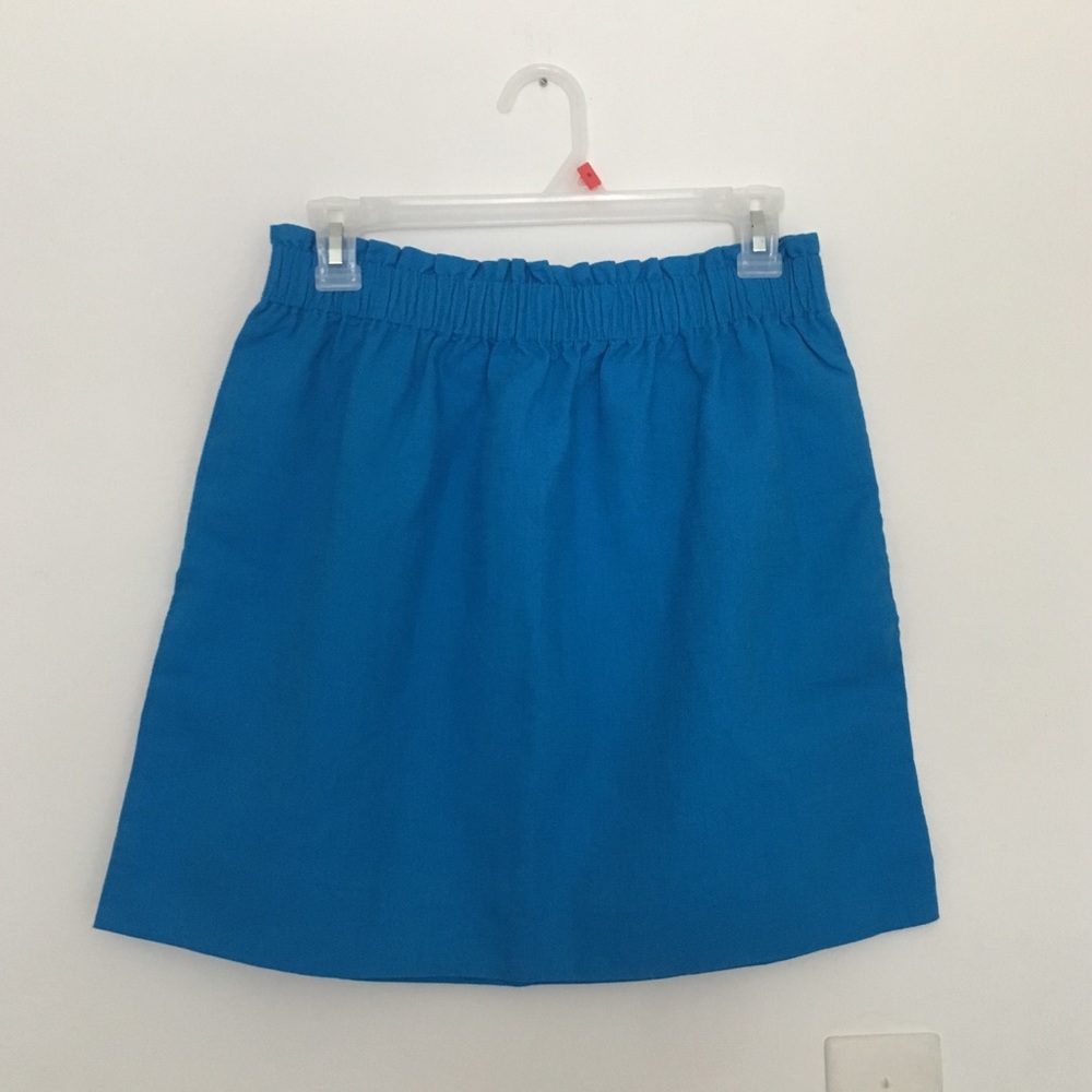 J Crew Blue Skirt